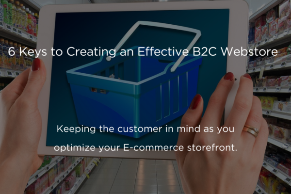 6 Keys to Creating an Effective B2C Webstore